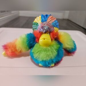 Colorful Plush Bird Toy
